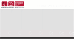 Desktop Screenshot of cep-personal.de
